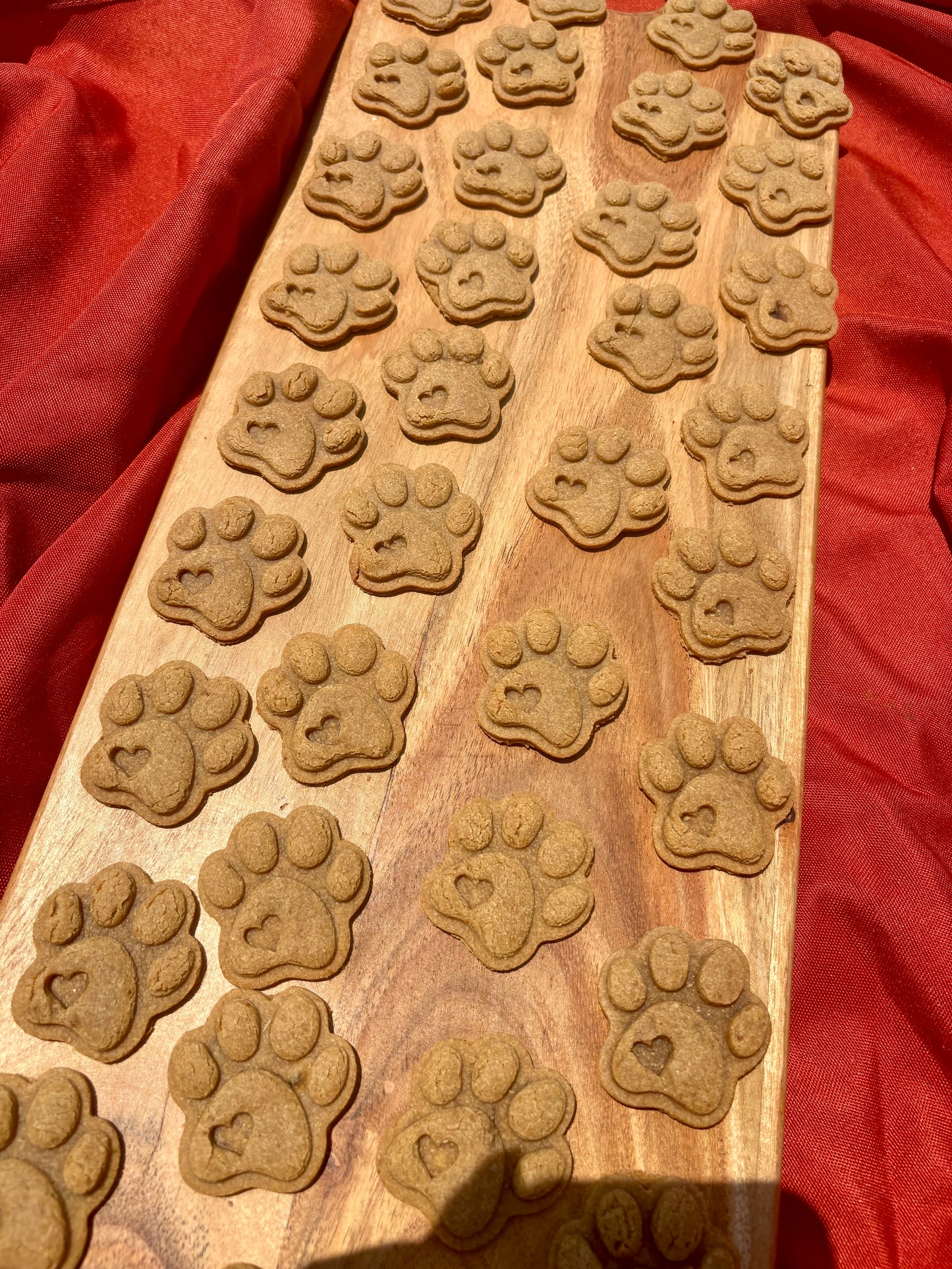 Banana & Peanut Butter Paws